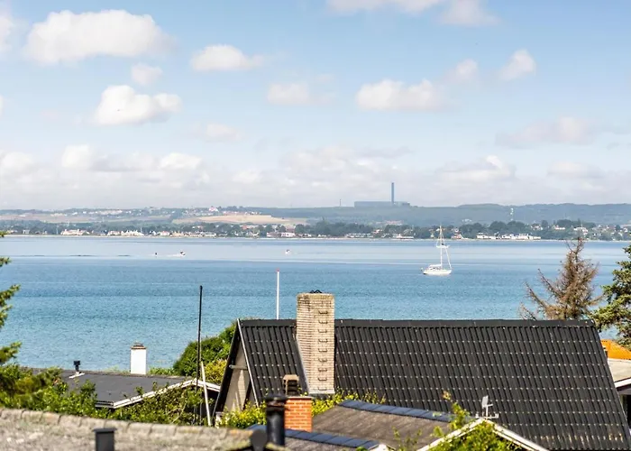 Lovely In Knebel With Sauna 克内贝尔