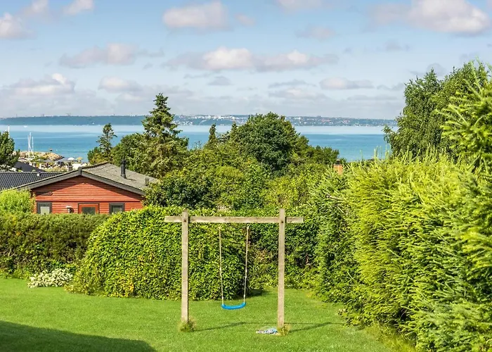 度假居 Lovely In Knebel With Sauna 克内贝尔