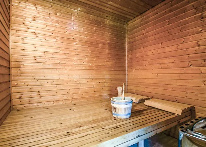 度假居 Lovely In Knebel With Sauna 克内贝尔