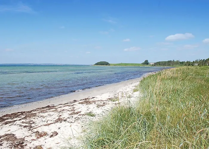 Lovely In Knebel With Sauna 度假居 克内贝尔