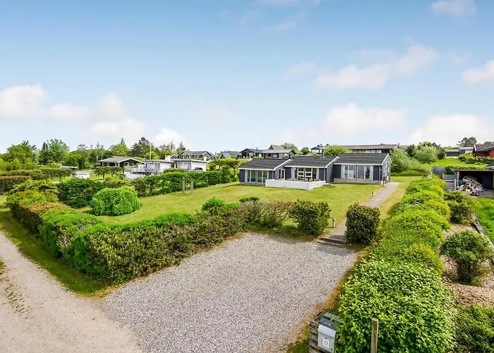 Lovely In Knebel With Sauna 度假居 克内贝尔