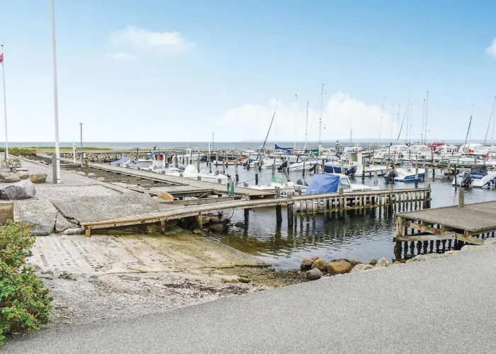 Lovely In Knebel With Sauna 度假居