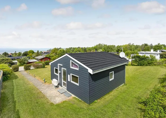 度假居 Lovely In Knebel With Sauna